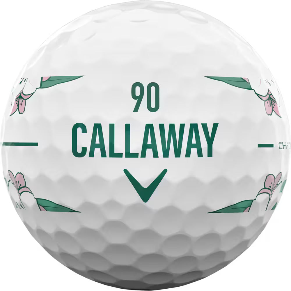 Boite de 12 Balles de Golf Callaway Chrome Tour Major Series