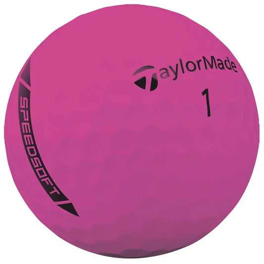 Boite de 12 balles de golf Taylormade SpeedSoft Roses