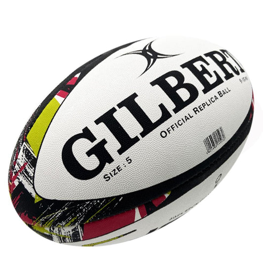 Réplica del balón de rugby Gilbert de la final de la Copa Desafío EPCR 2024
