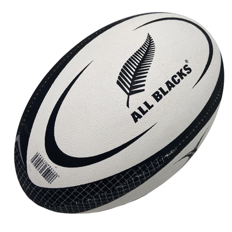 Réplica del balón de rugby Gilbert de los All Blacks de Nueva Zelanda