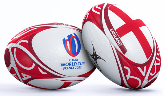 25 balones de rugby Gilbert de la Copa Mundial de Inglaterra 2023