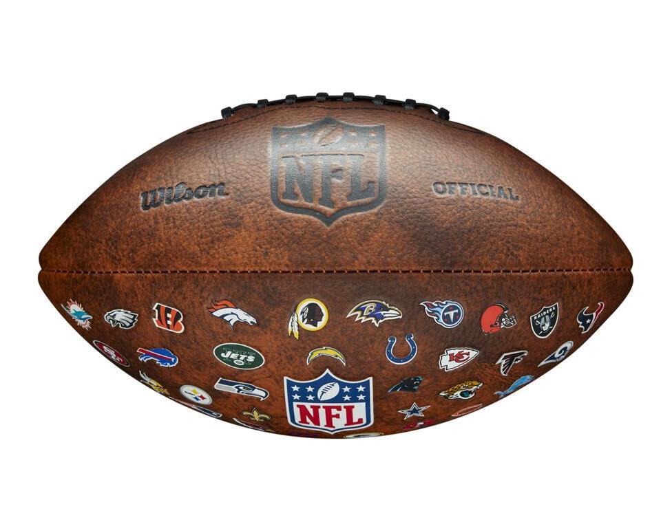 Wilson THROWBACK 32 Logotipo del equipo Fútbol americano juvenil