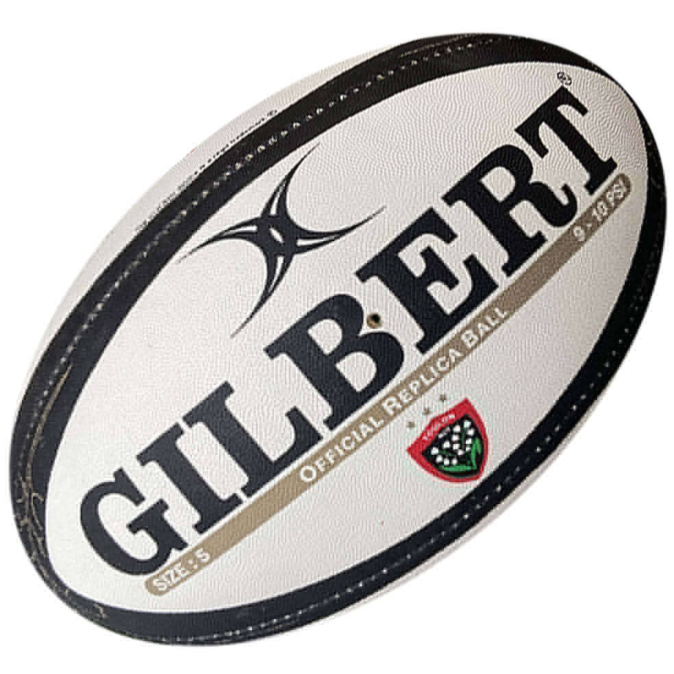 Balón de rugby Gilbert RCT ganador de la Challenge Cup 23