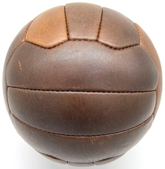 Balón de fútbol de cuero vintage Fleetwood Legends