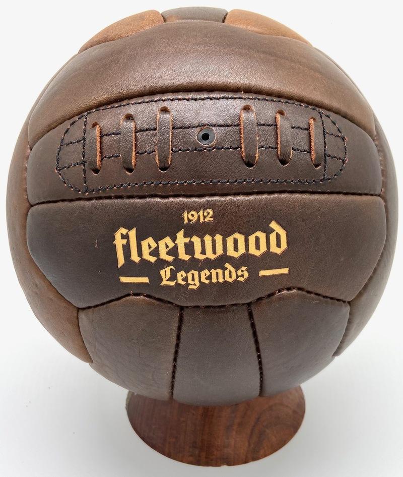 Vintage Fleetwood Legends Leather Football