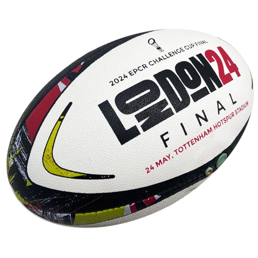 Balón de rugby Gilbert Innovo de la final de la Copa Desafío EPCR 2024