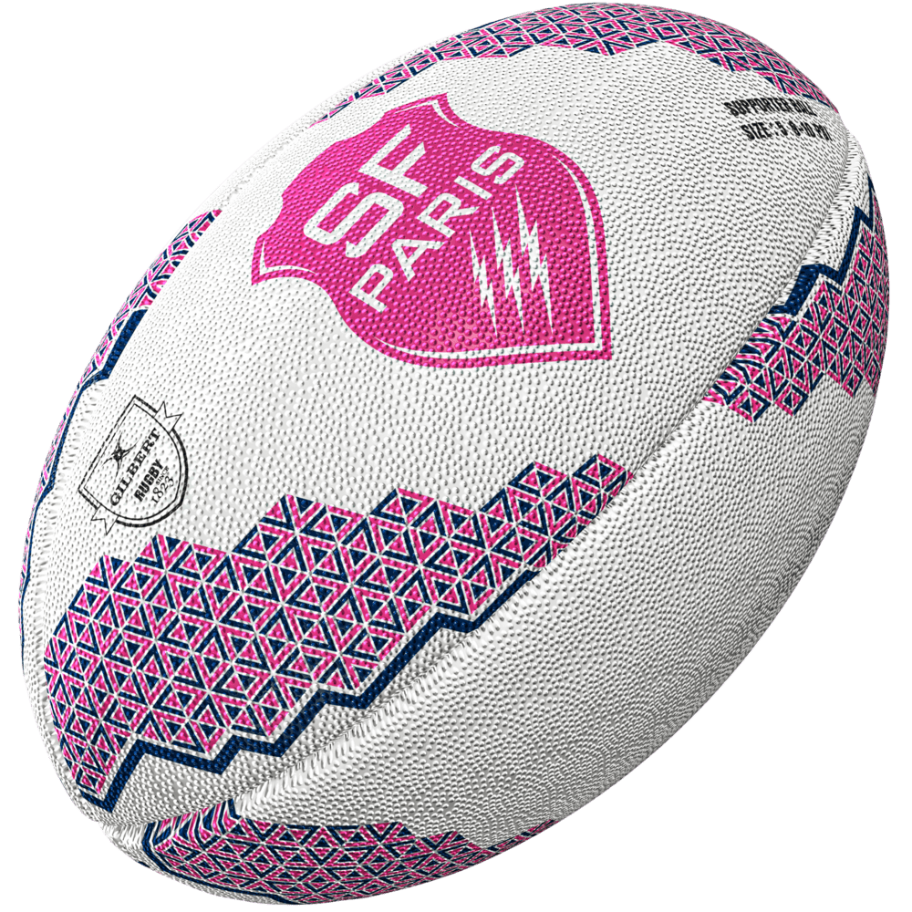 Balón de rugby Gilbert, partidario del Stade Français