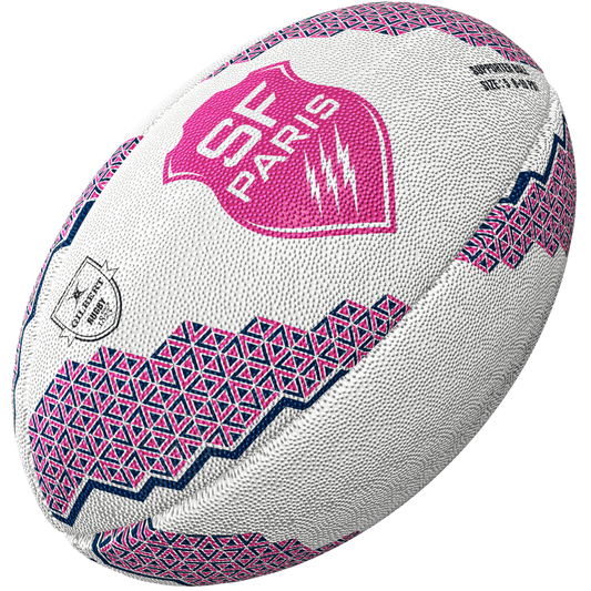 Balón de rugby Gilbert, partidario del Stade Français