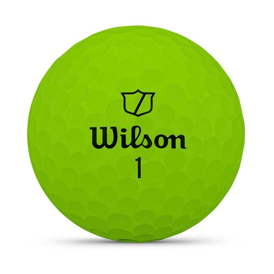 Balles de Golf Wilson Duo Soft Vertes