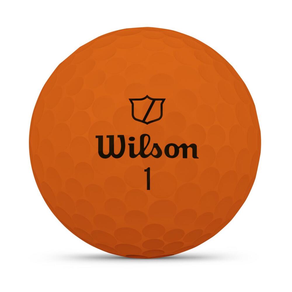 Wilson Duo Soft Orange Golf Balls