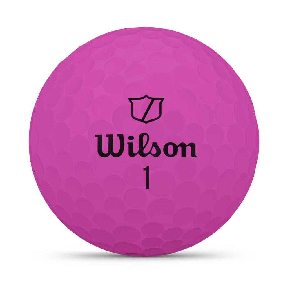 Pelotas de golf Wilson Duo Soft Pink