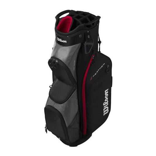 Wilson Feather Red Black Cart Golf Bag
