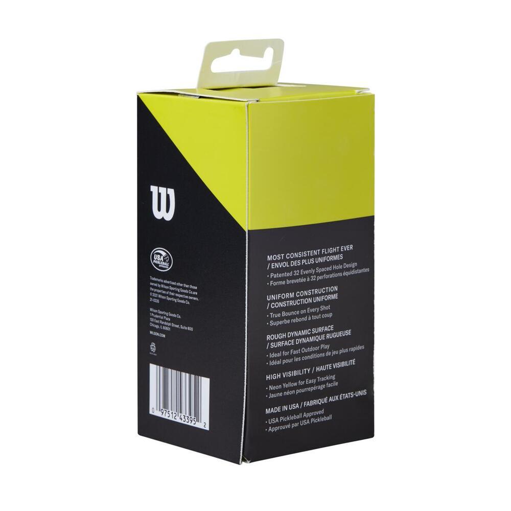 Caja de 2 pelotas de pickleball Wilson Tru 32