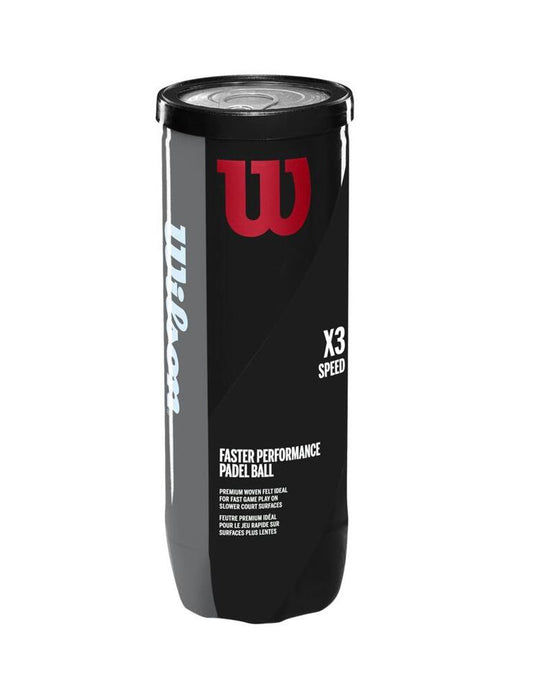 Pelotas de pádel Wilson X3 Speed