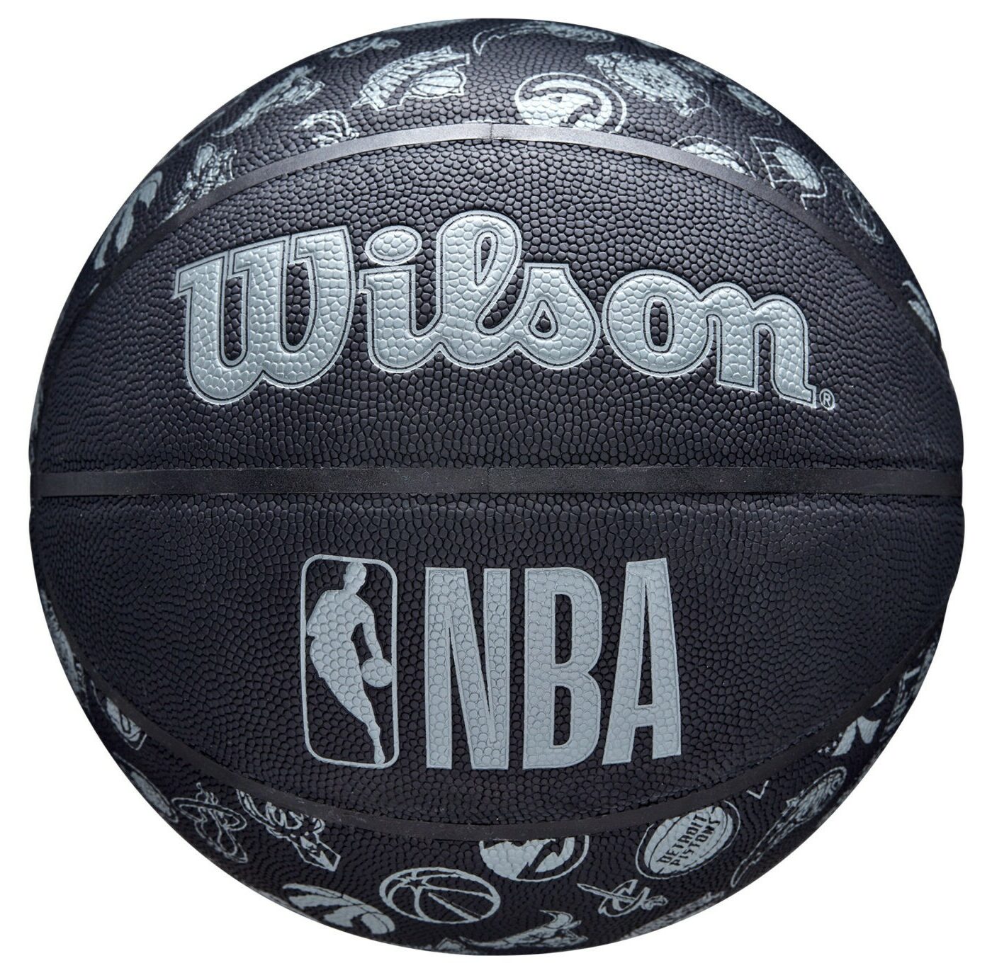 Wilson All Team NBA Black Basketball Ball
