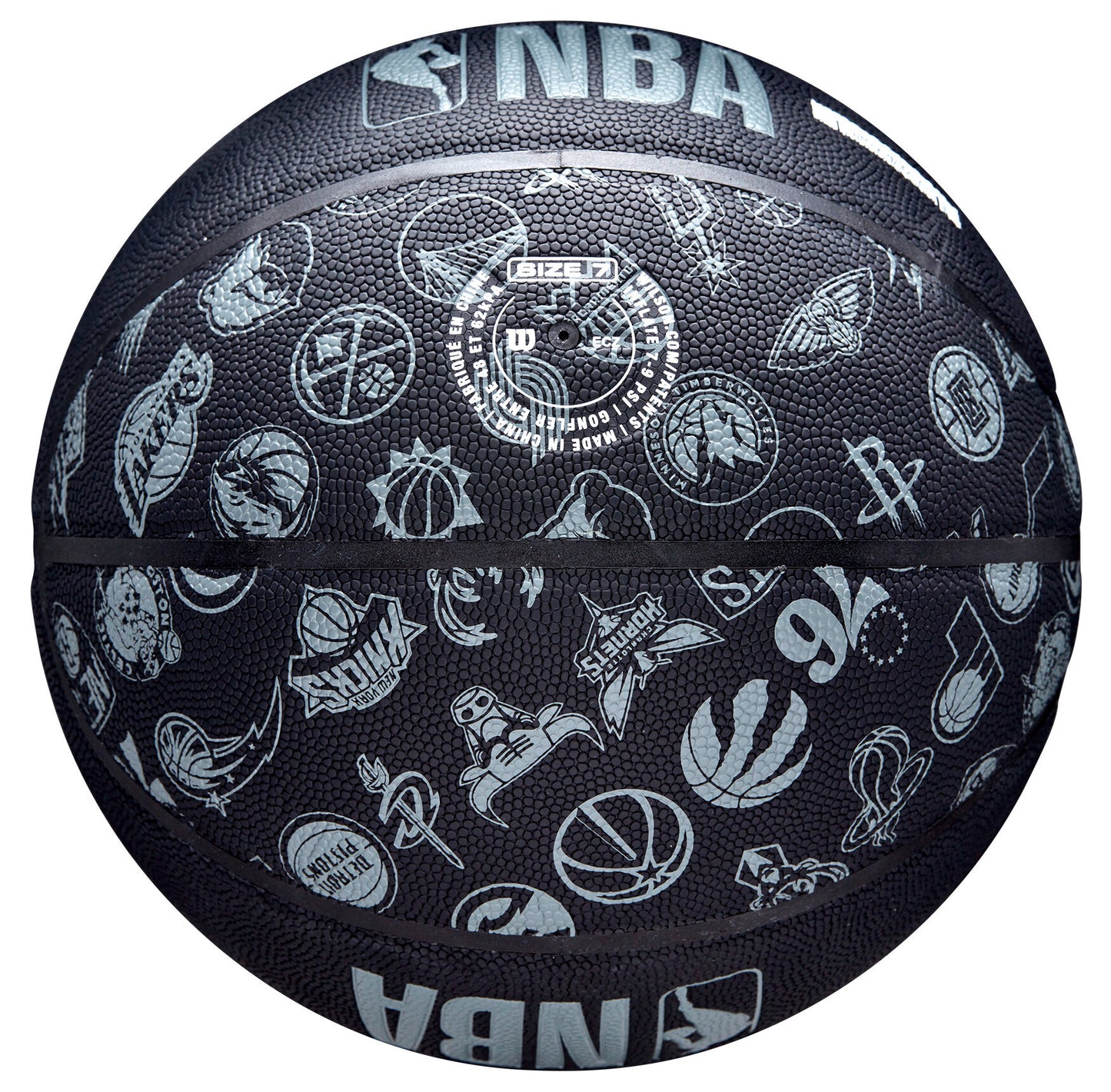 Ballon de Basketball Wilson All Team NBA Black 2026