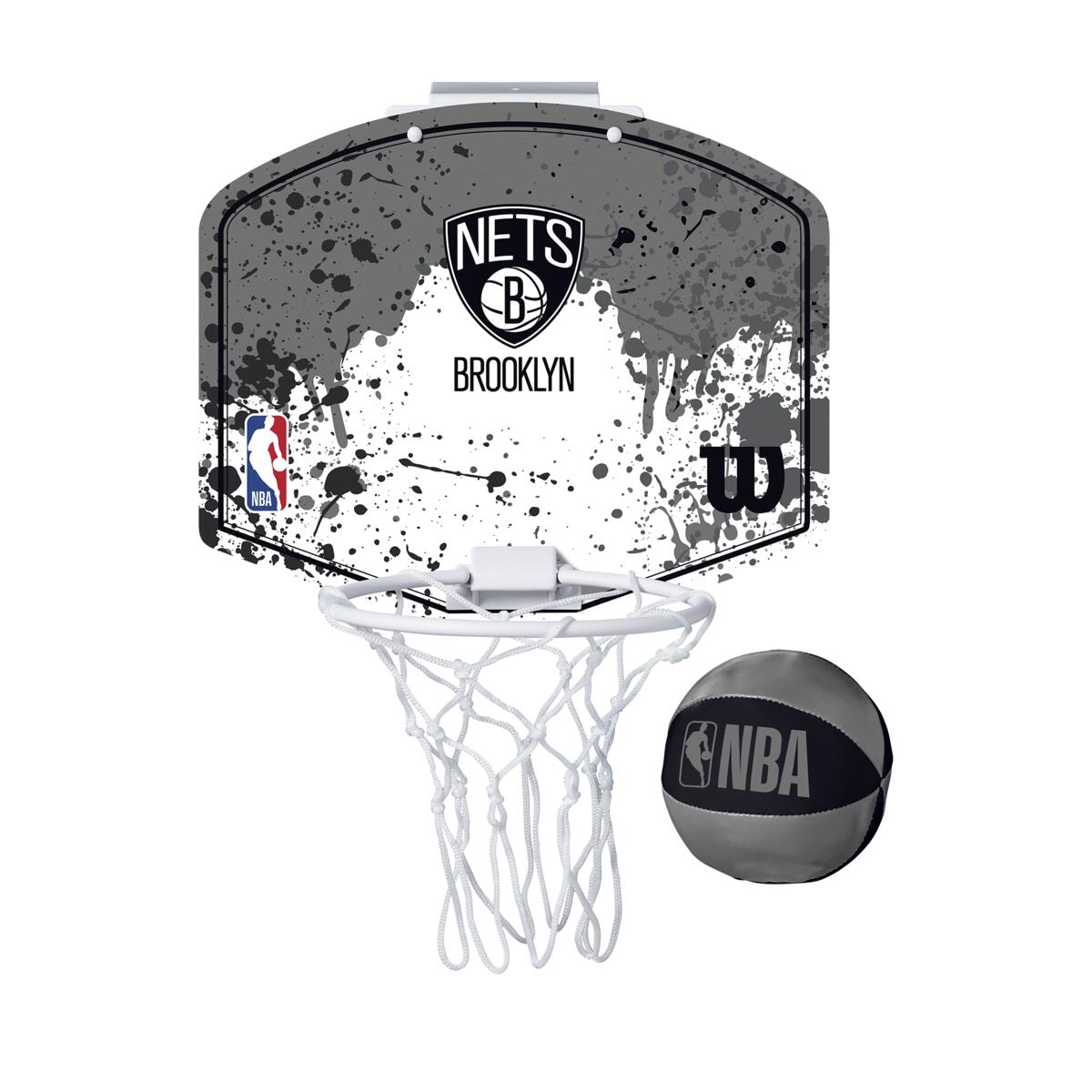 Mini aro de baloncesto Wilson NBA Brooklyn Nets