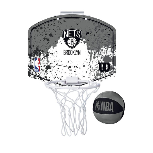 Mini aro de baloncesto Wilson NBA Brooklyn Nets