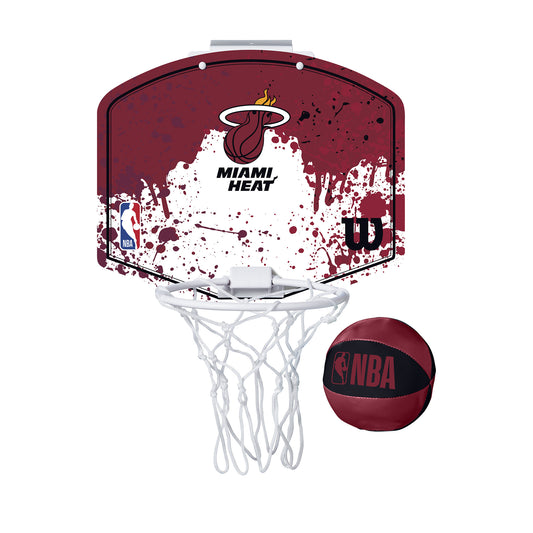 Mini aro de baloncesto Wilson NBA Miami Heat