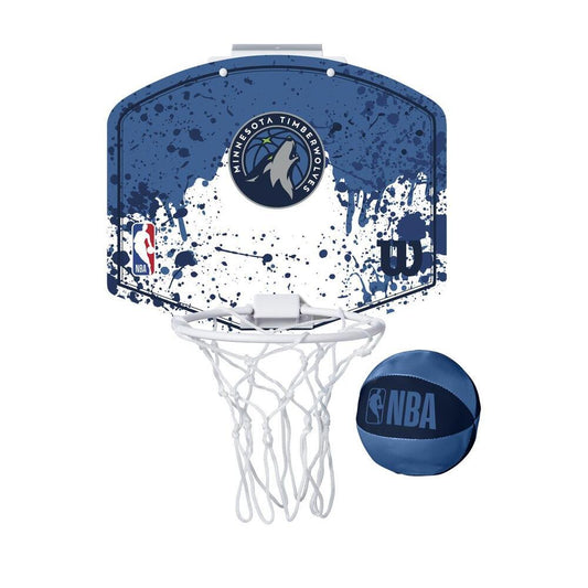 Mini aro de baloncesto Wilson NBA Minnesota Timberwolves