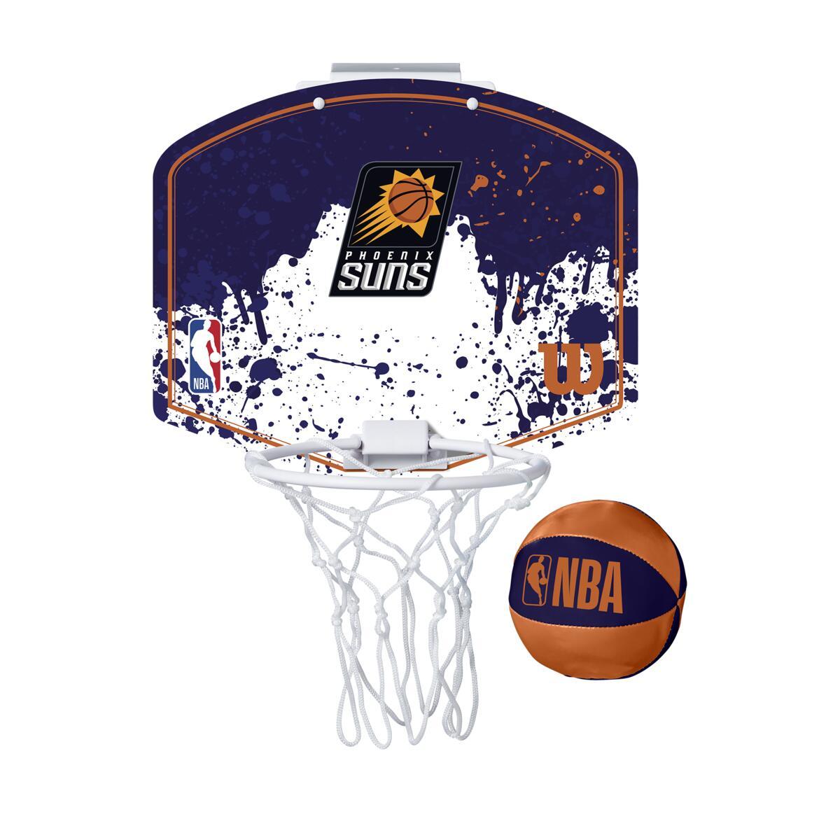 Mini aro de baloncesto Wilson NBA de los Phoenix Suns