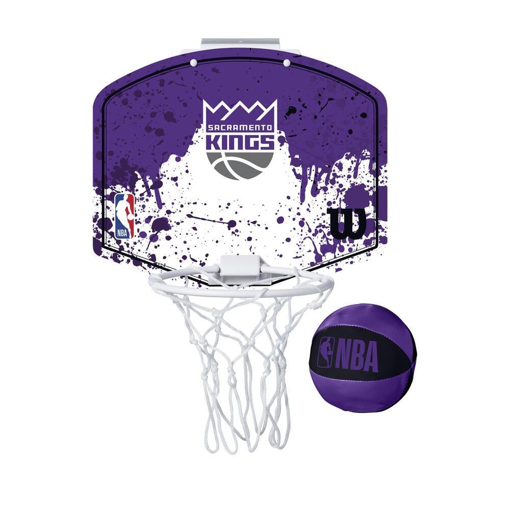 Mini aro de baloncesto Wilson NBA Sacramento Kings