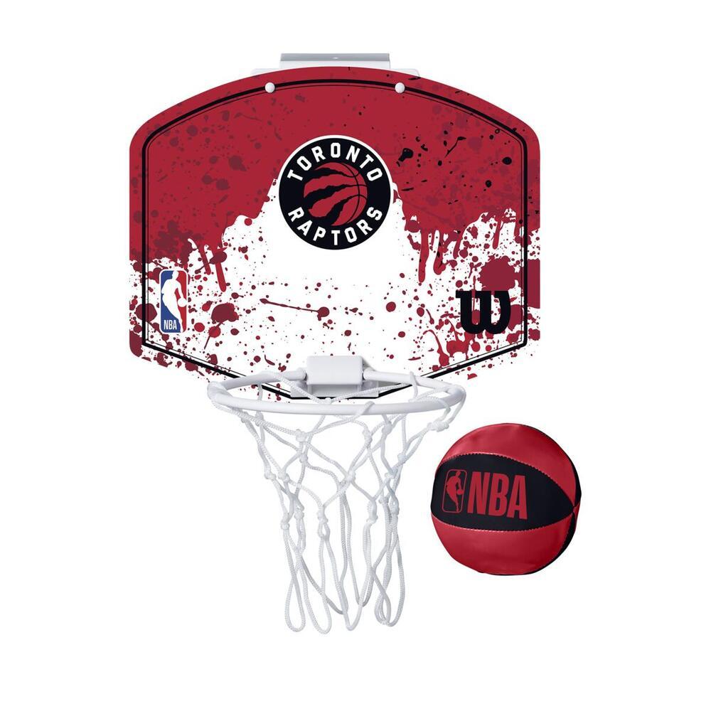 Mini aro de baloncesto Wilson NBA Toronto Raptors