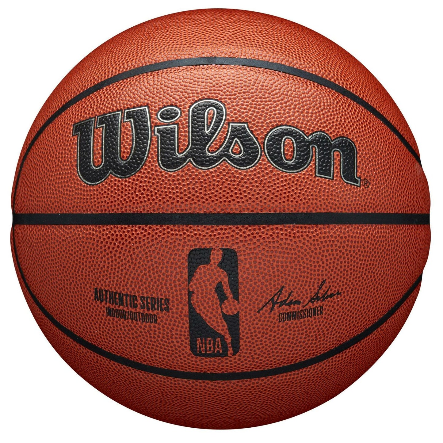 Balón de baloncesto Wilson NBA Authentic Series para interior y exterior
