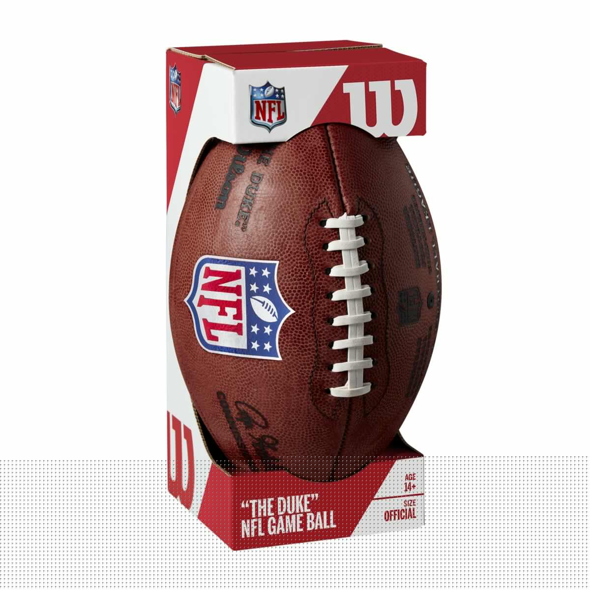 Balón de fútbol americano oficial Wilson NFL DUKE