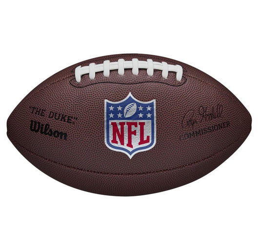 Wilson NFL DUKE REPLICA Balón de fútbol americano, plano, nuevo