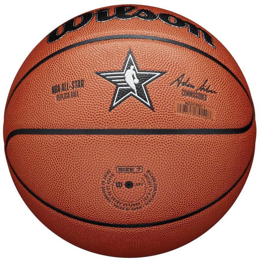 Réplica de colección del balón de baloncesto Wilson All Star Game 2024