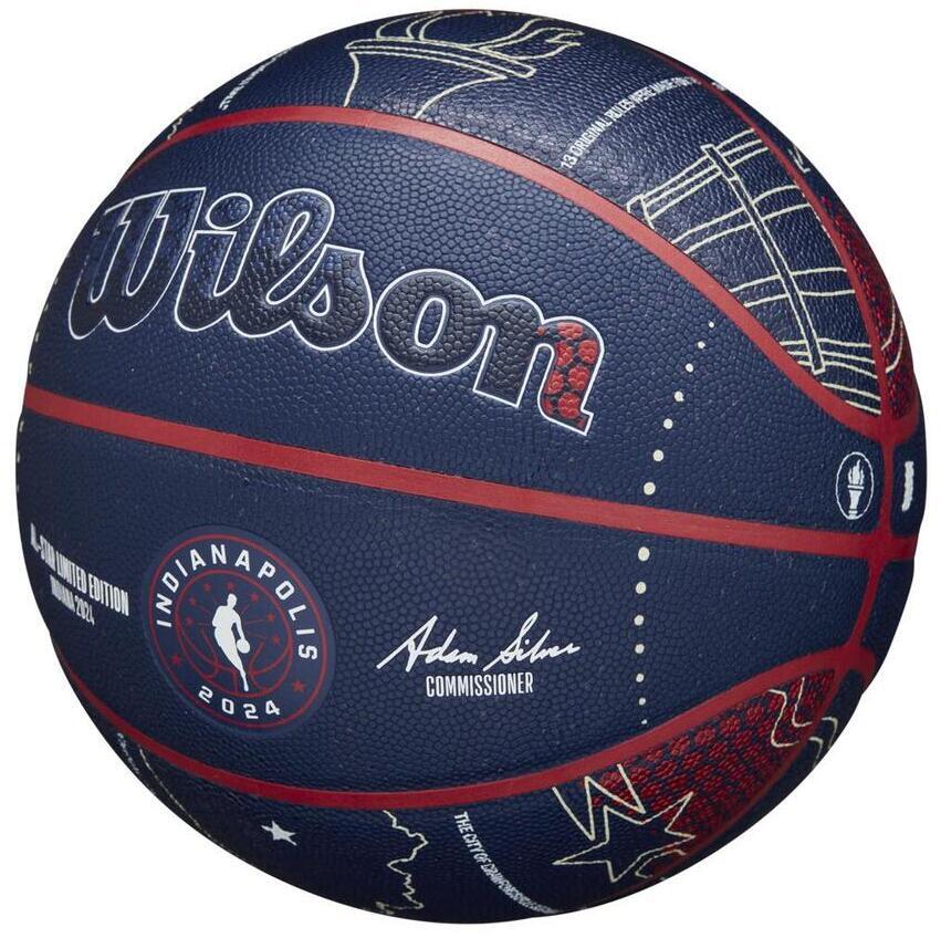 Réplica del balón de baloncesto Wilson All Star Game Indiana 2024