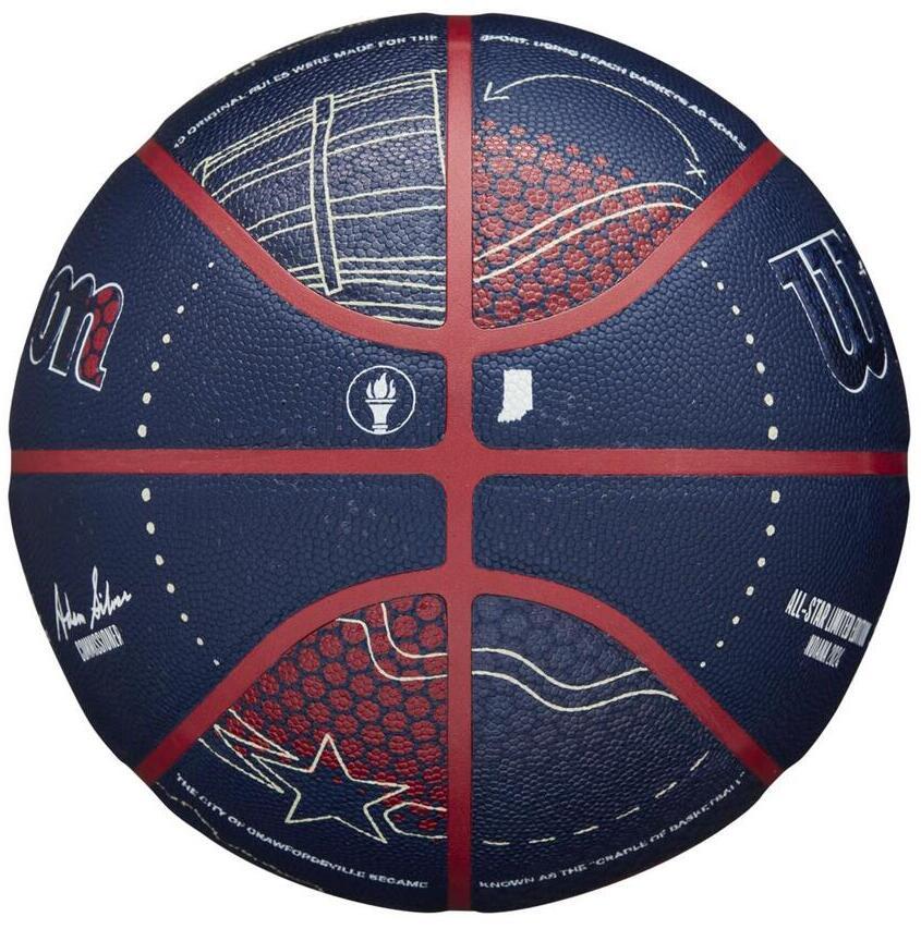 Réplica del balón de baloncesto Wilson All Star Game Indiana 2024