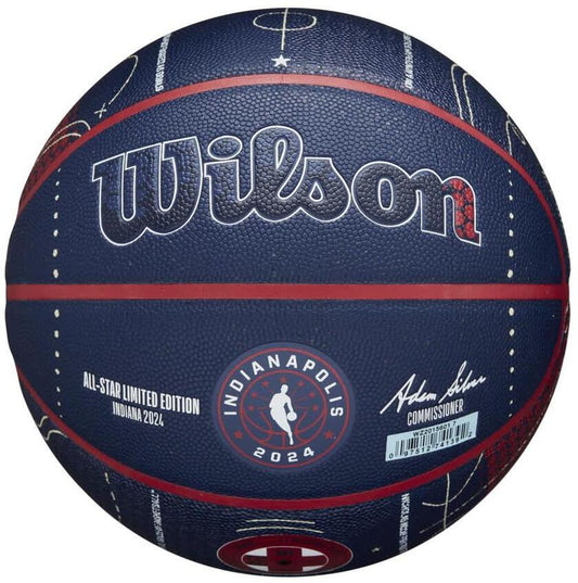 Réplica del balón de baloncesto Wilson All Star Game Indiana 2024