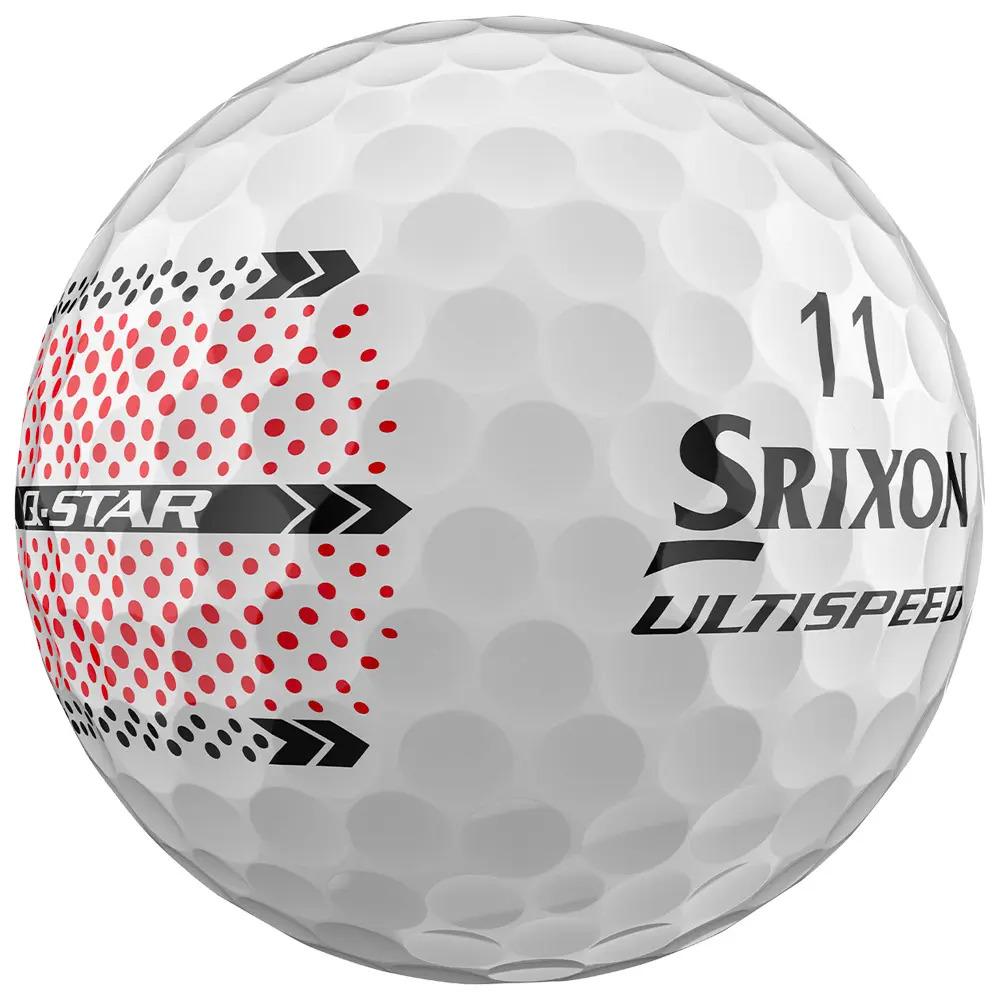 Box of 12 Srixon Ultispeed Trackline Golf Balls