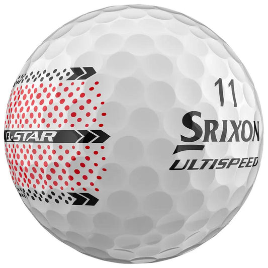 Boîte de 12 Balles de Golf Srixon Ultispeed Trackline