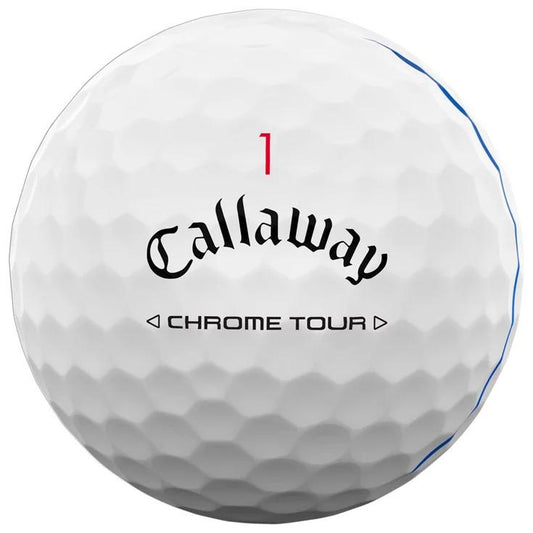 Caja de 12 pelotas de golf Callaway Chrome Tour Triple Track
