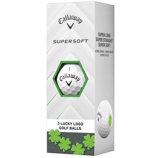 Boite de 12 Balles de Golf Callaway Supersoft Lucky