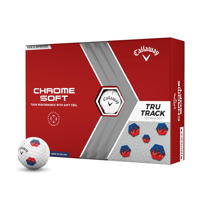 Caja de 12 pelotas de golf Callaway Chrome Soft TruTrack