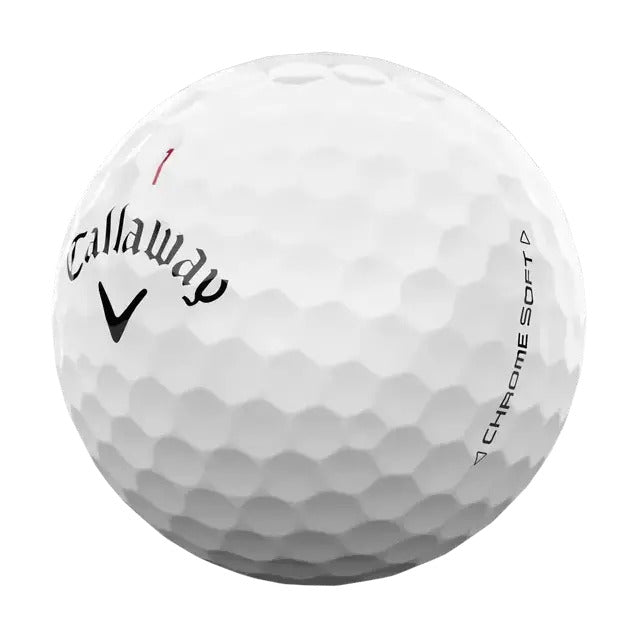 Caja de 12 pelotas de golf Callaway Chrome Soft White (nuevas)