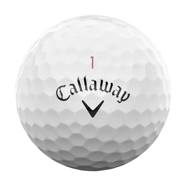 Caja de 12 pelotas de golf Callaway Chrome Soft White (nuevas)