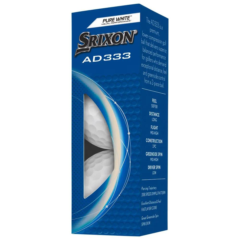 Box of 24 Srixon AD333 White Golf Balls