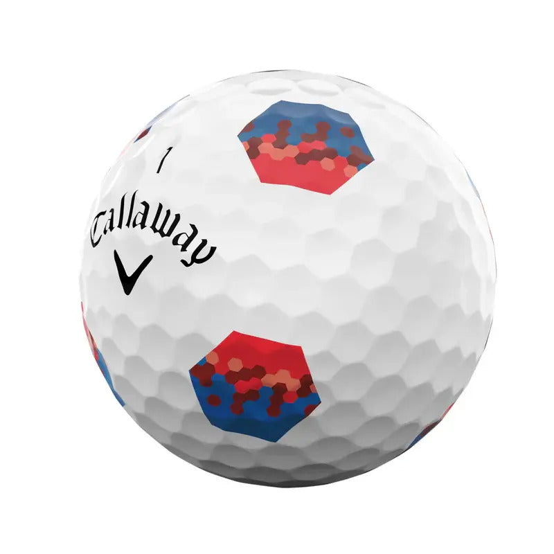 Boite de 12 Balles de Golf Callaway Chrome Tour Trutrack