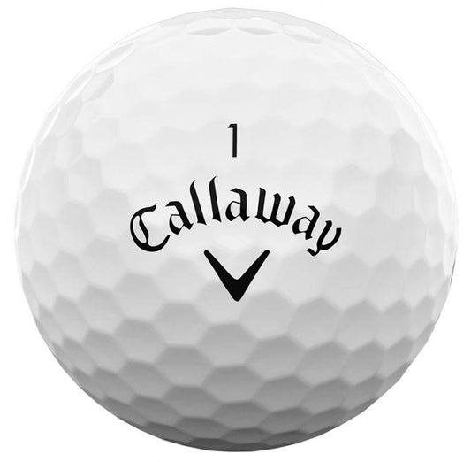 Caja de 12 pelotas de golf Callaway Supersoft blancas