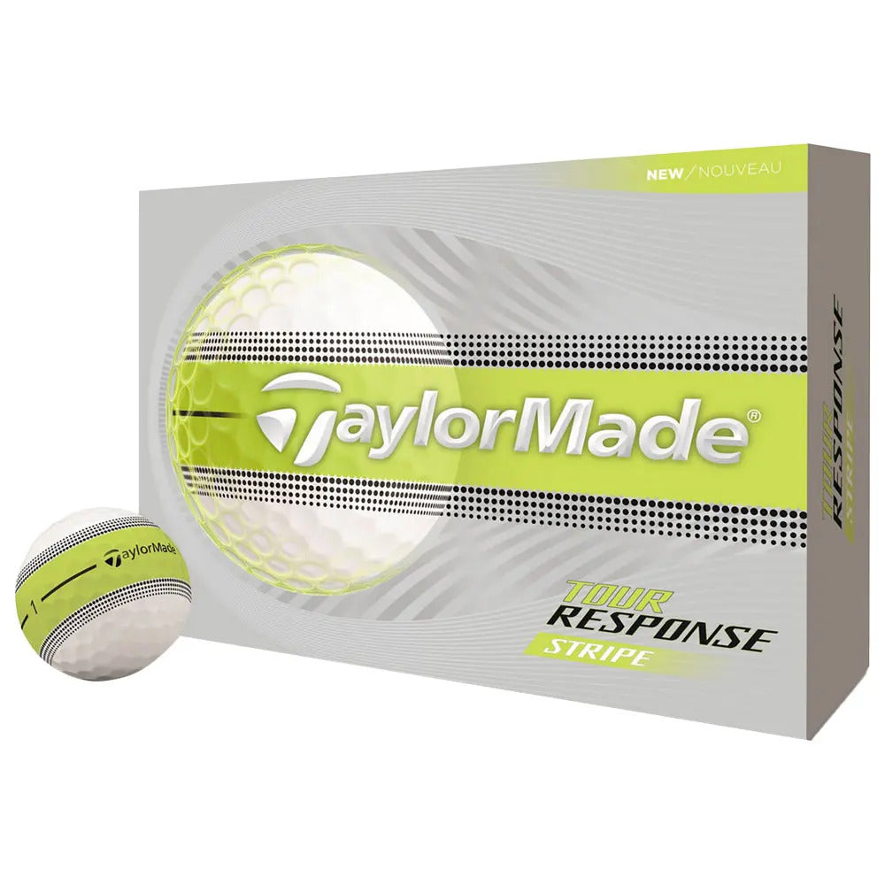 Boite de 12 Balles de Golf TaylorMade Tour Response Stripe