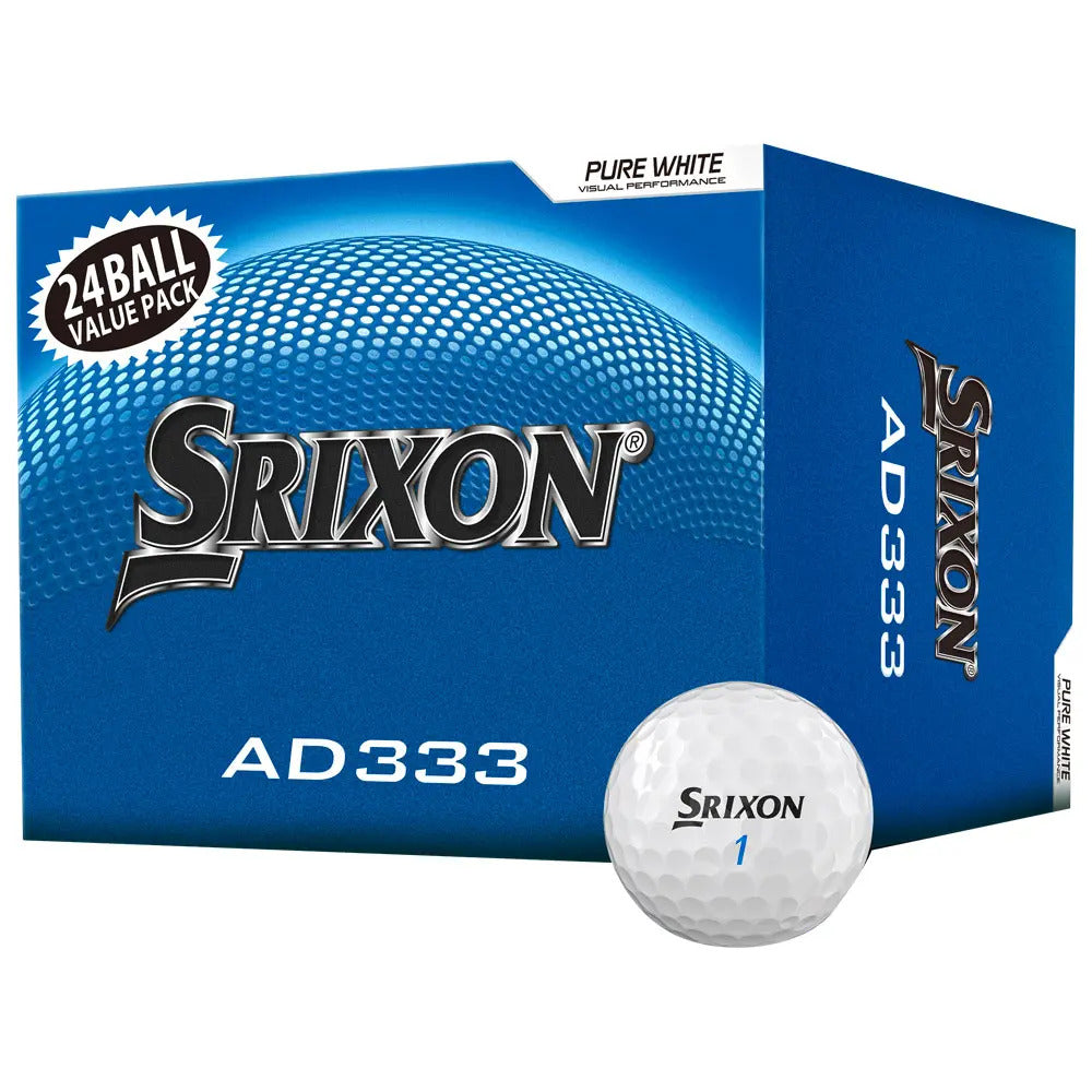 Box of 24 Srixon AD333 White Golf Balls