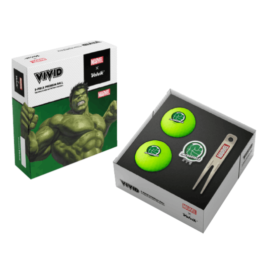 Juego de pelotas de golf Volvik Pitch Hulk