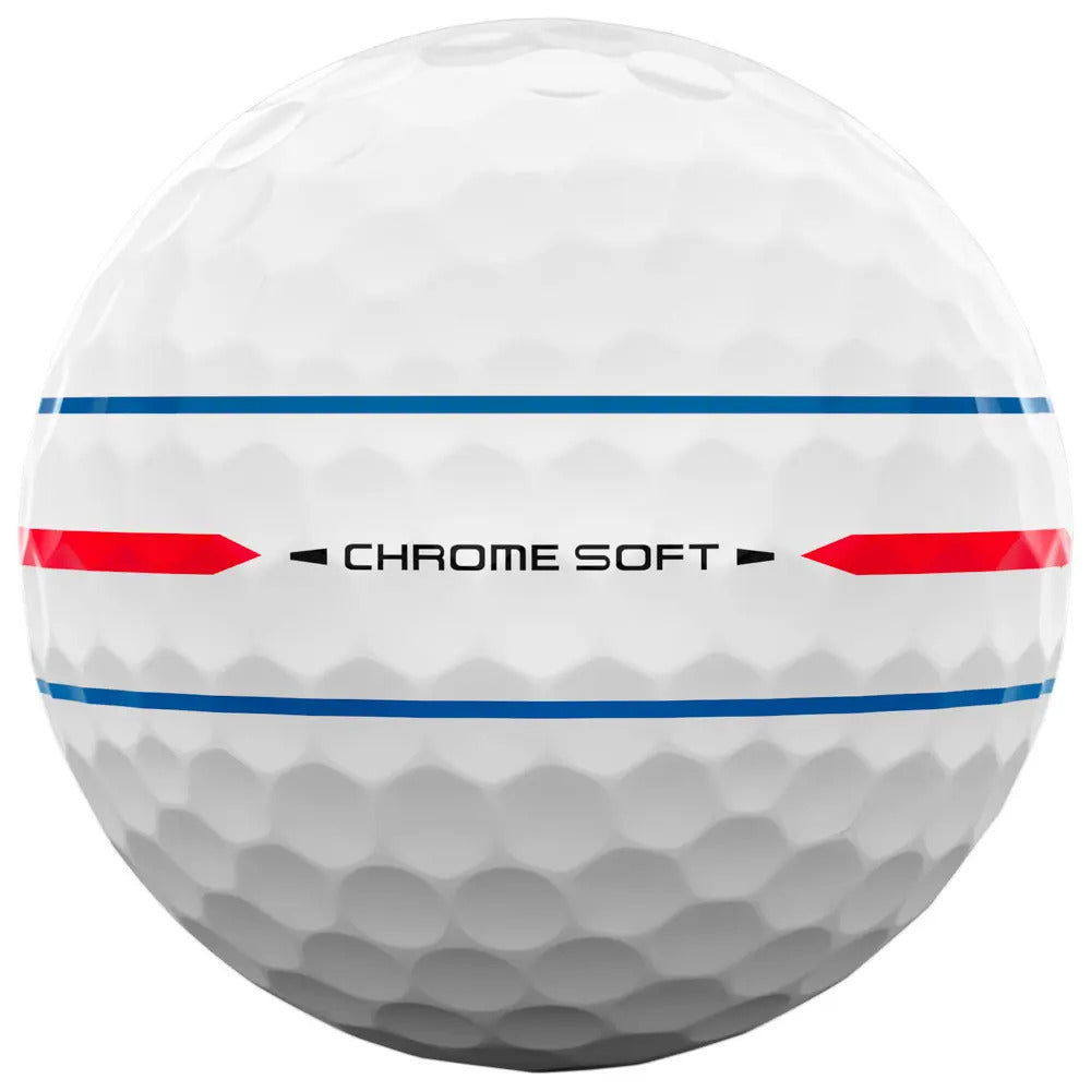 Boite de 12 Balles de Golf Callaway Chrome Soft Triple Track 360