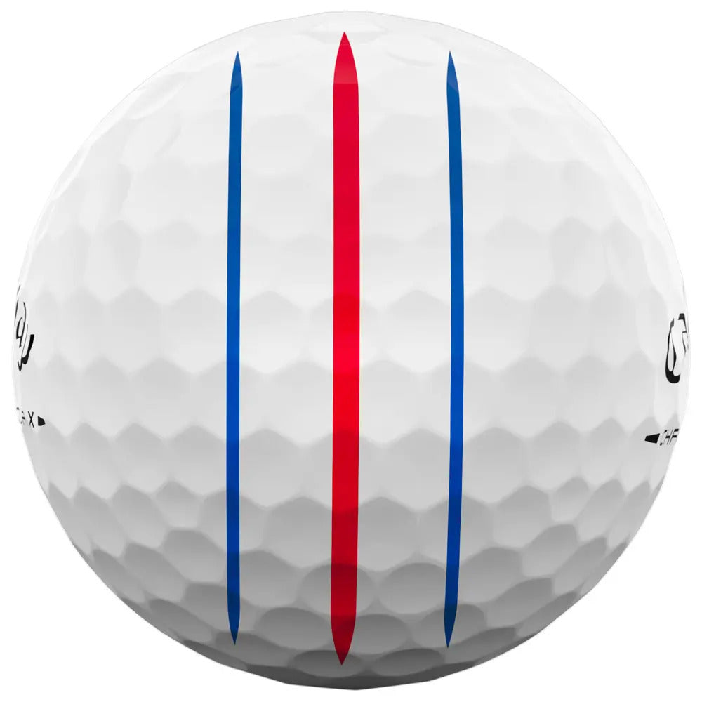 Boite de 12 Balles de Golf Callaway Chrome Tour X Triple Track