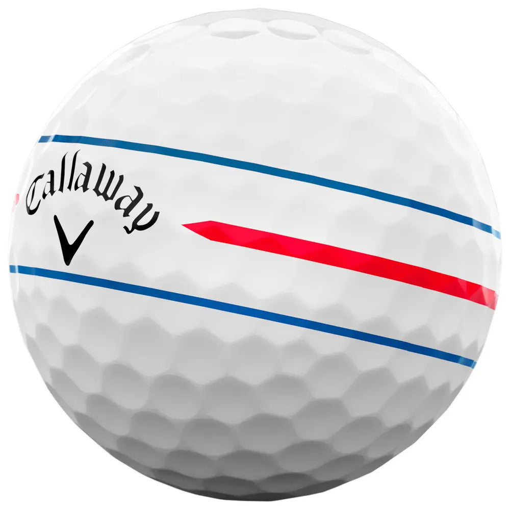 Boite de 12 Balles de Golf Callaway Chrome Soft Triple Track 360